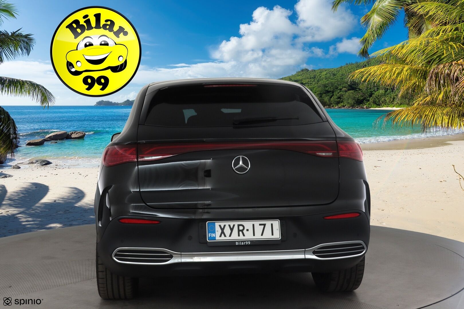 MERCEDES-BENZ EQE SUV 2023 350 4Matic AMG * Distronic+ / Panorama / Digital Light / Burmester / Koukku / Muistipenkit / 360° / Ilma-alusta / ILP / Navi / KeylessGo * - Hyvät varusteet!