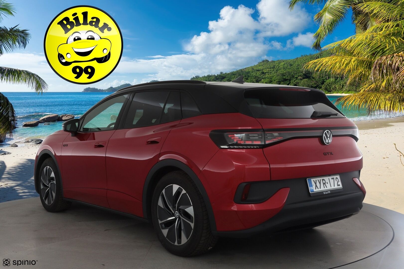 VOLKSWAGEN ID.4 2025 GTX 4Motion 250kW * ACC / HUD / Panorama / Muistipenkit hieronnalla / 360° / ILP / Koukku / IQ.Light / H&K / Facelift * - Akku kuntotarkastettu! / Kahdet renkaat aluvanteilla / Huippuvarusteet!