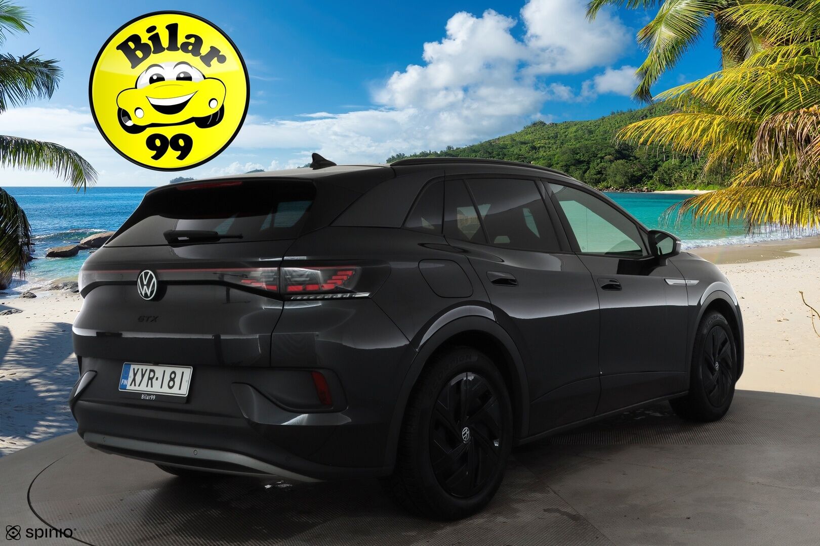 VOLKSWAGEN ID.4 2022 GTX 4Motion 220 kW * ILP / Lasikatto / ACC / Matrix-LED / HUD / 360° / Hierovat Sportpenkit Muistilla / Navi / Keyless* - Kahdet renkaat / * HUIPPU KAMOILLA * - Osta nyt, maksa vasta ensi vuonna