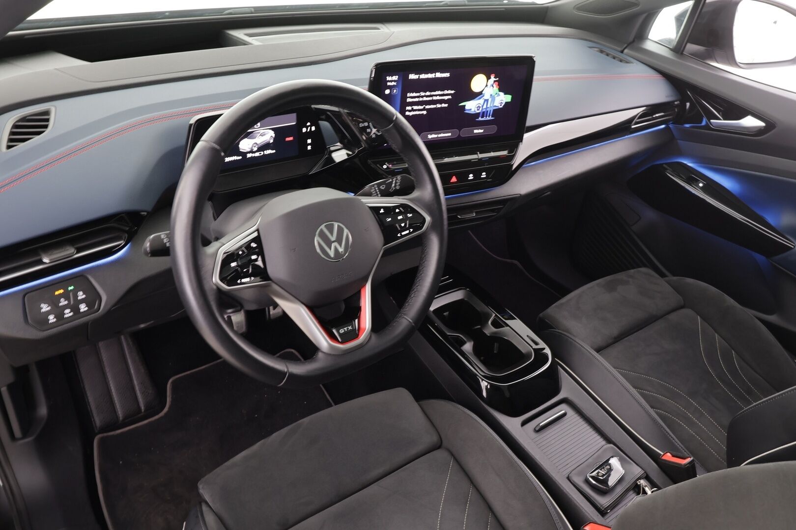 VOLKSWAGEN ID.4 2022 GTX 4Motion 220 kW * ILP / Lasikatto / ACC / Matrix-LED / HUD / 360° / Hierovat Sportpenkit Muistilla / Navi / Keyless* - Kahdet renkaat / * HUIPPU KAMOILLA * - Osta nyt, maksa vasta ensi vuonna