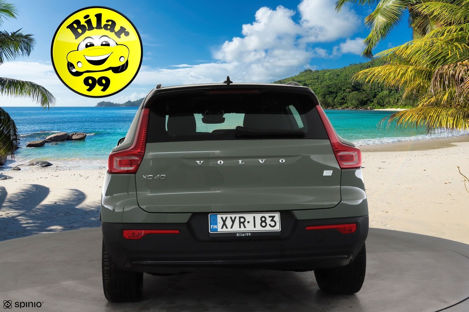 Volvo XC40 2023 Recharge Twin Plus aut * ACC / ILP / P.kamera / LED / Navi / Muistipenkki / Koukku / Facelift / KeylessGo * - Akku kuntotarkastettu SoH 96,2% / Kahdet renkaat aluvanteilla / Merkkihuollettu