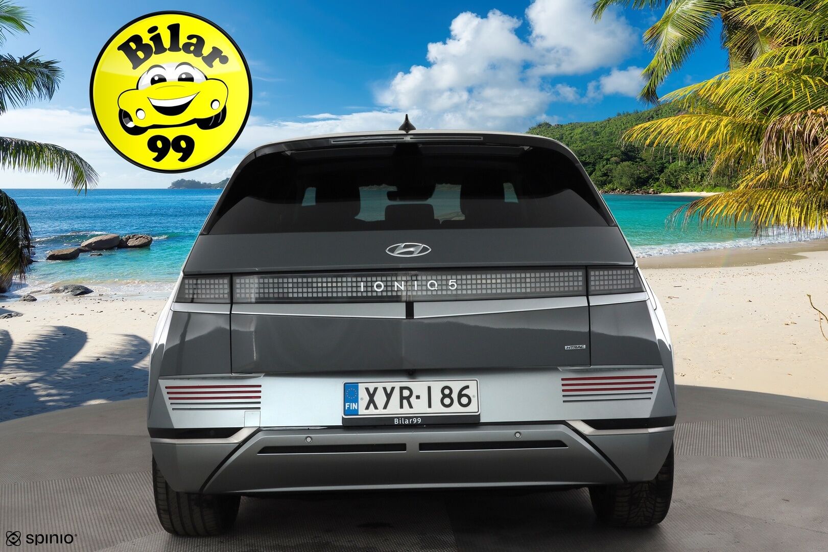 HYUNDAI IONIQ 5 2022 73kWh 305hv AWD Techniq * ACC / P.kamera / ILP / LED / Navi / Sähköpenkit / Puolinahat * - Akku kuntotarkastettu SoH 98,8% / Kahdet renkaat aluvanteilla - Osta nyt, maksa vasta ensi vuonna