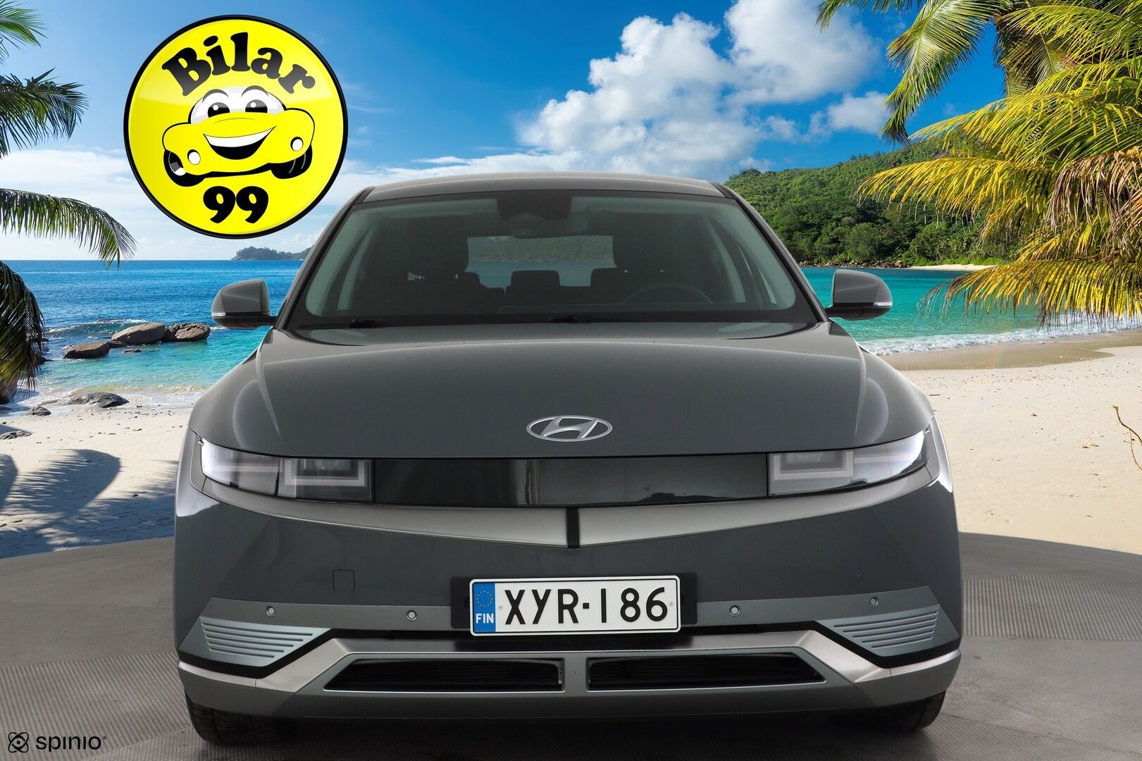 HYUNDAI IONIQ 5 2022 73kWh 305hv AWD Techniq * ACC / P.kamera / ILP / LED / Navi / Sähköpenkit / Puolinahat * - Akku kuntotarkastettu SoH 98,8% / Kahdet renkaat aluvanteilla - Osta nyt, maksa vasta ensi vuonna