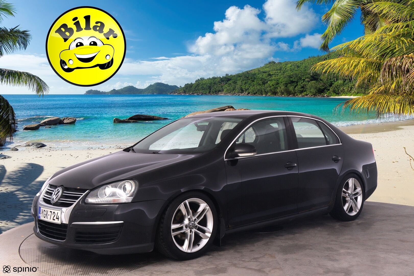 Volkswagen Jetta 2007 4D Sedan 1.6 - Myydään Huutokaupat.com - | Vakkari | Sporttialusta | Koukku | 2x Hyvät Renkaat | Leimaa 19.12 asti |