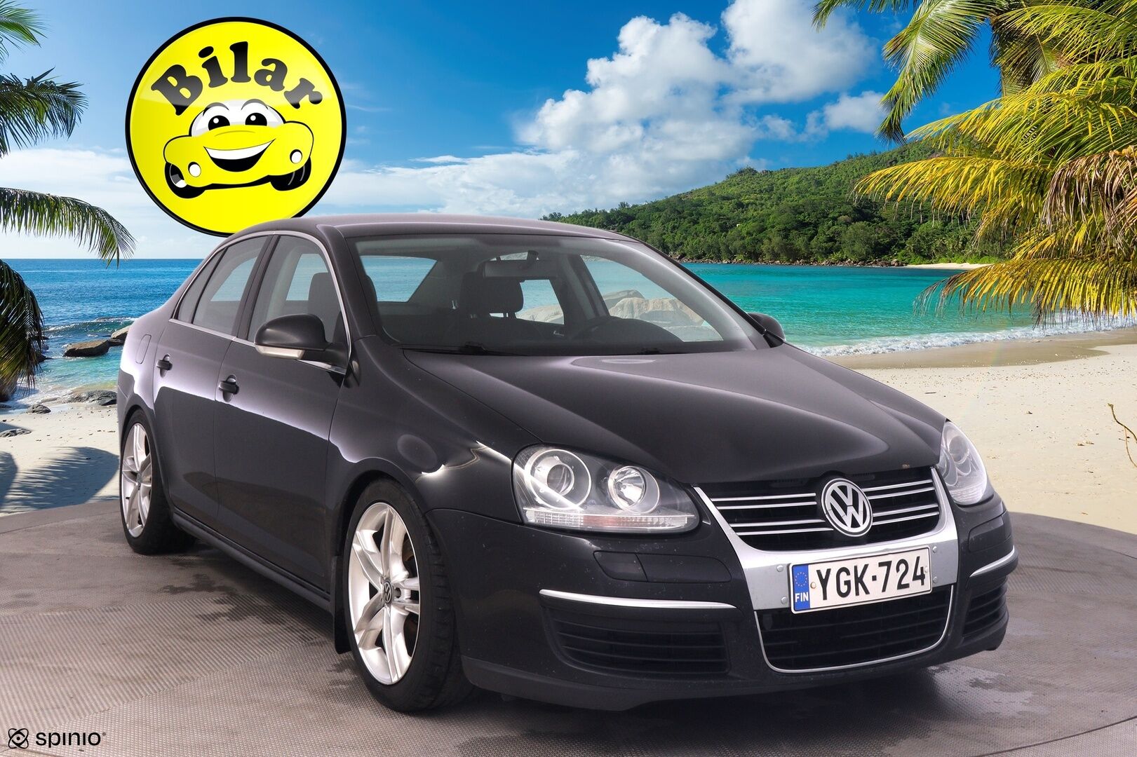 Volkswagen Jetta 2007 4D Sedan 1.6 - Myydään Huutokaupat.com - | Vakkari | Sporttialusta | Koukku | 2x Hyvät Renkaat | Leimaa 19.12 asti |