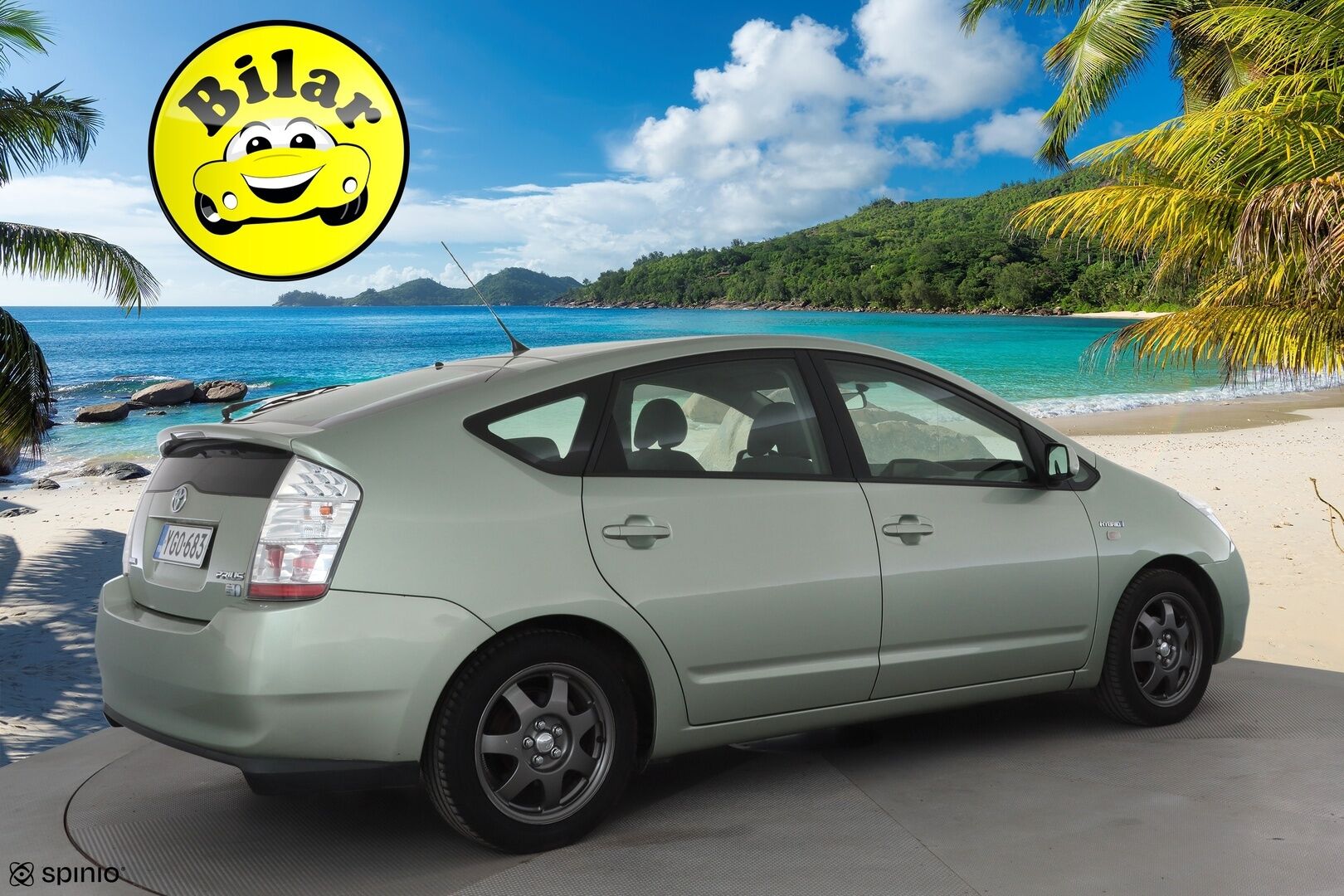 Toyota Prius 2008 HSD 5ov - | Merkkihuollettu | Autom. ilmastointi | Lohko+sisähaara | Kahdet renkaat | Suomi-auto | 