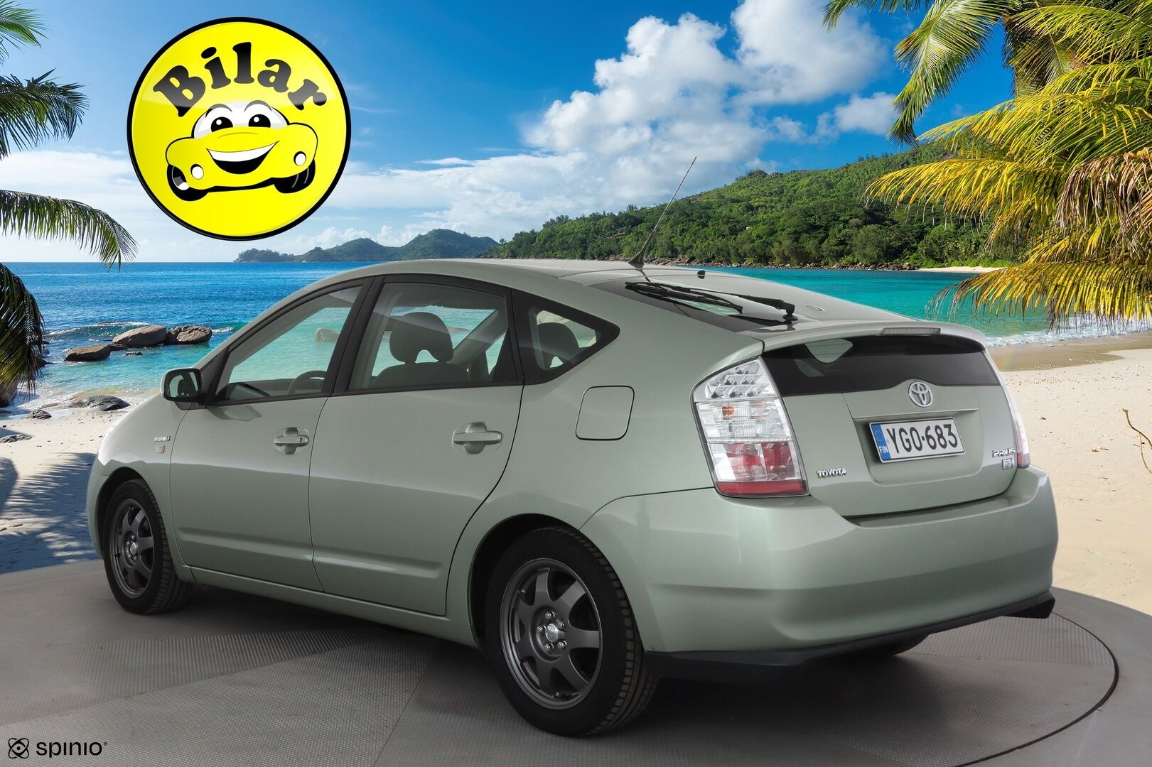 Toyota Prius 2008 HSD 5ov - | Merkkihuollettu | Autom. ilmastointi | Lohko+sisähaara | Kahdet renkaat | Suomi-auto | 