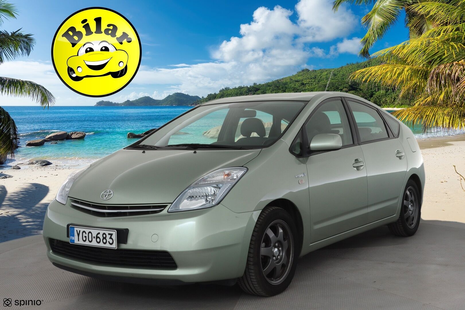 Toyota Prius 2008 HSD 5ov - | Merkkihuollettu | Autom. ilmastointi | Lohko+sisähaara | Kahdet renkaat | Suomi-auto | 