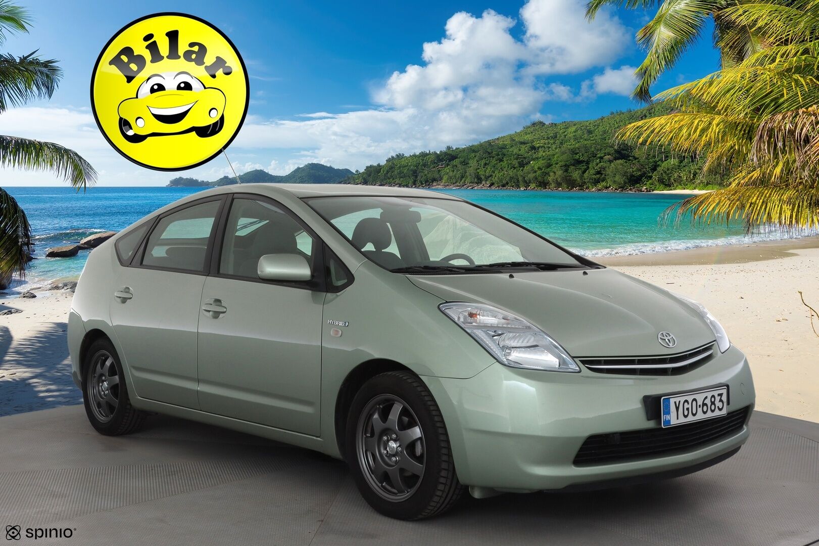 Toyota Prius 2008 HSD 5ov - | Merkkihuollettu | Autom. ilmastointi | Lohko+sisähaara | Kahdet renkaat | Suomi-auto | 