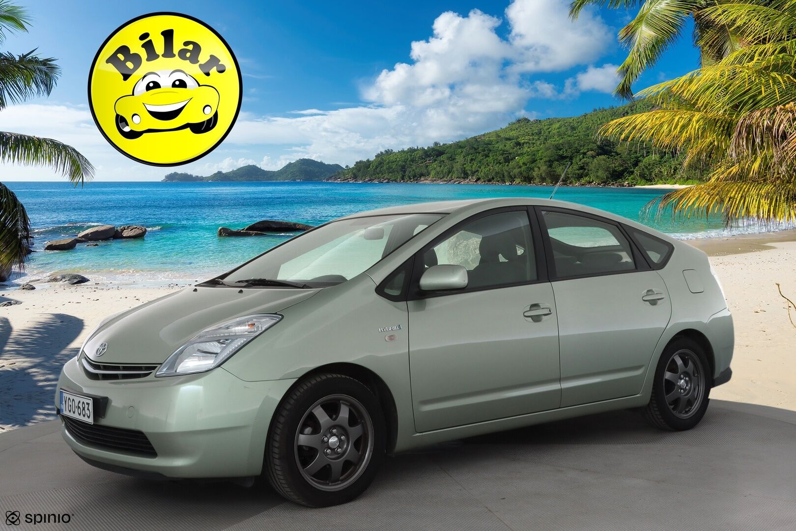 Toyota Prius 2008 HSD 5ov - | Merkkihuollettu | Autom. ilmastointi | Lohko+sisähaara | Kahdet renkaat | Suomi-auto | 