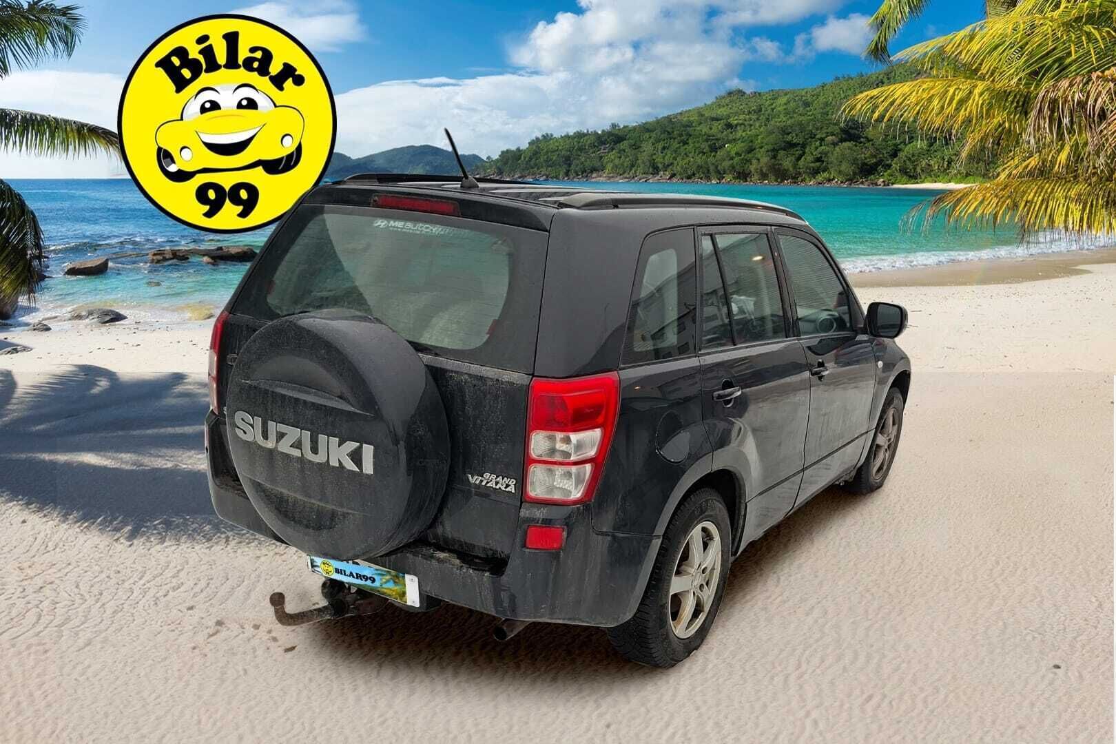 Suzuki Vitara 2007 5D GRAND VITARA STW 2.0-JTD54V-4X4/264*YritysOutlet - Myydään vain yrityksille*/ Nelikko / Vetokoukku / Kahdet renkaat aluvanteilla - *YritysOutlet - Myydään vain yrityksille*