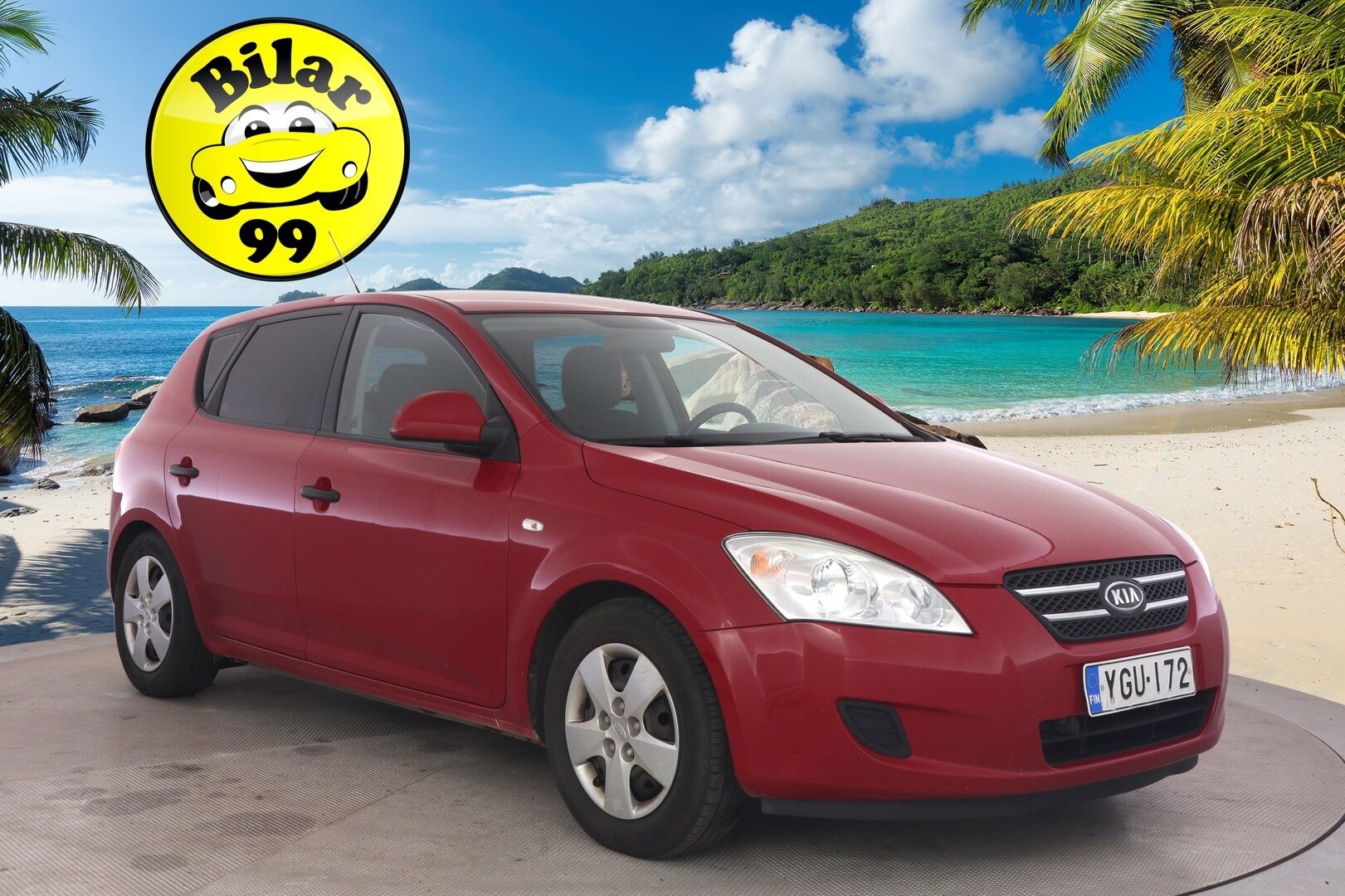 Kia cee'd 2008 1,6 LX HB 5D ** Auto myydään huudossa! - ** Pitkä leima / Kahdet asialliset renkaat **
