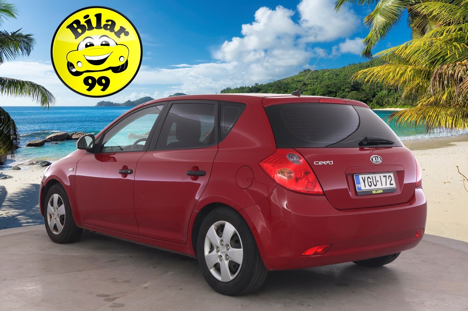 Kia cee'd 2008 1,6 LX HB 5D ** Auto myydään huudossa! - ** Pitkä leima / Kahdet asialliset renkaat **