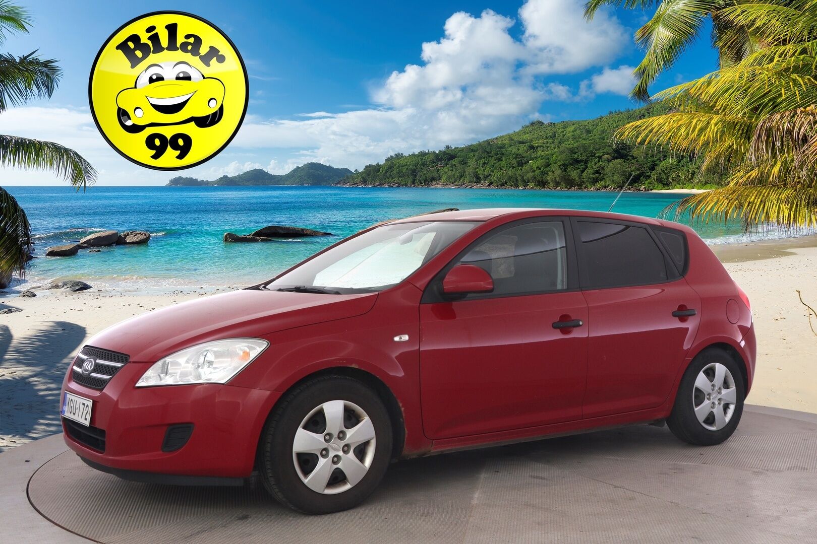 Kia cee'd 2008 1,6 LX HB 5D ** Auto myydään huudossa! - ** Pitkä leima / Kahdet asialliset renkaat **
