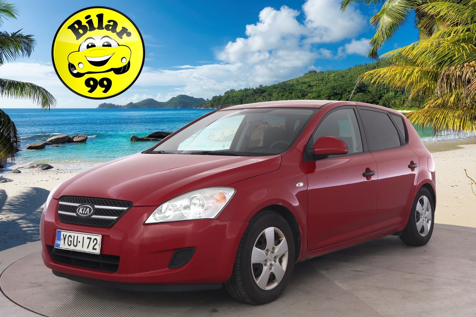 Kia cee'd 2008 1,6 LX HB 5D ** Auto myydään huudossa! - ** Pitkä leima / Kahdet asialliset renkaat **