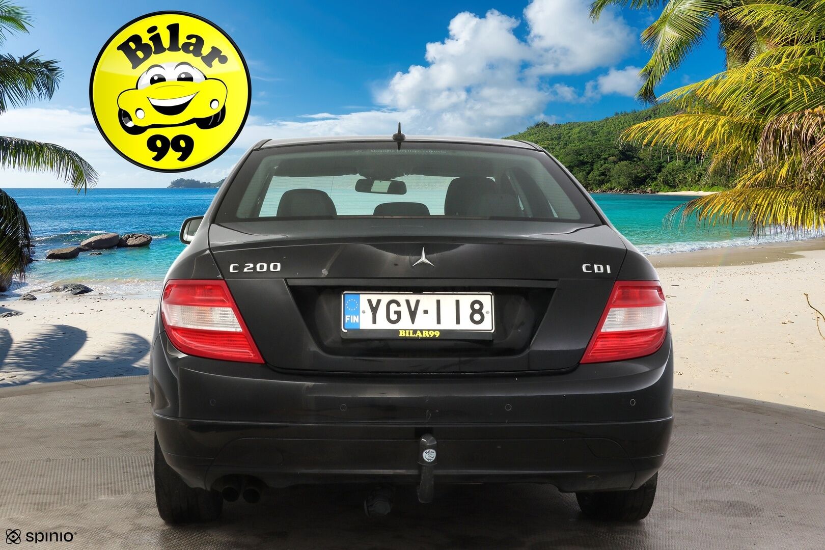 Mercedes-Benz C 2008 200 CDI A - *Myydään Huutokaupat.com*