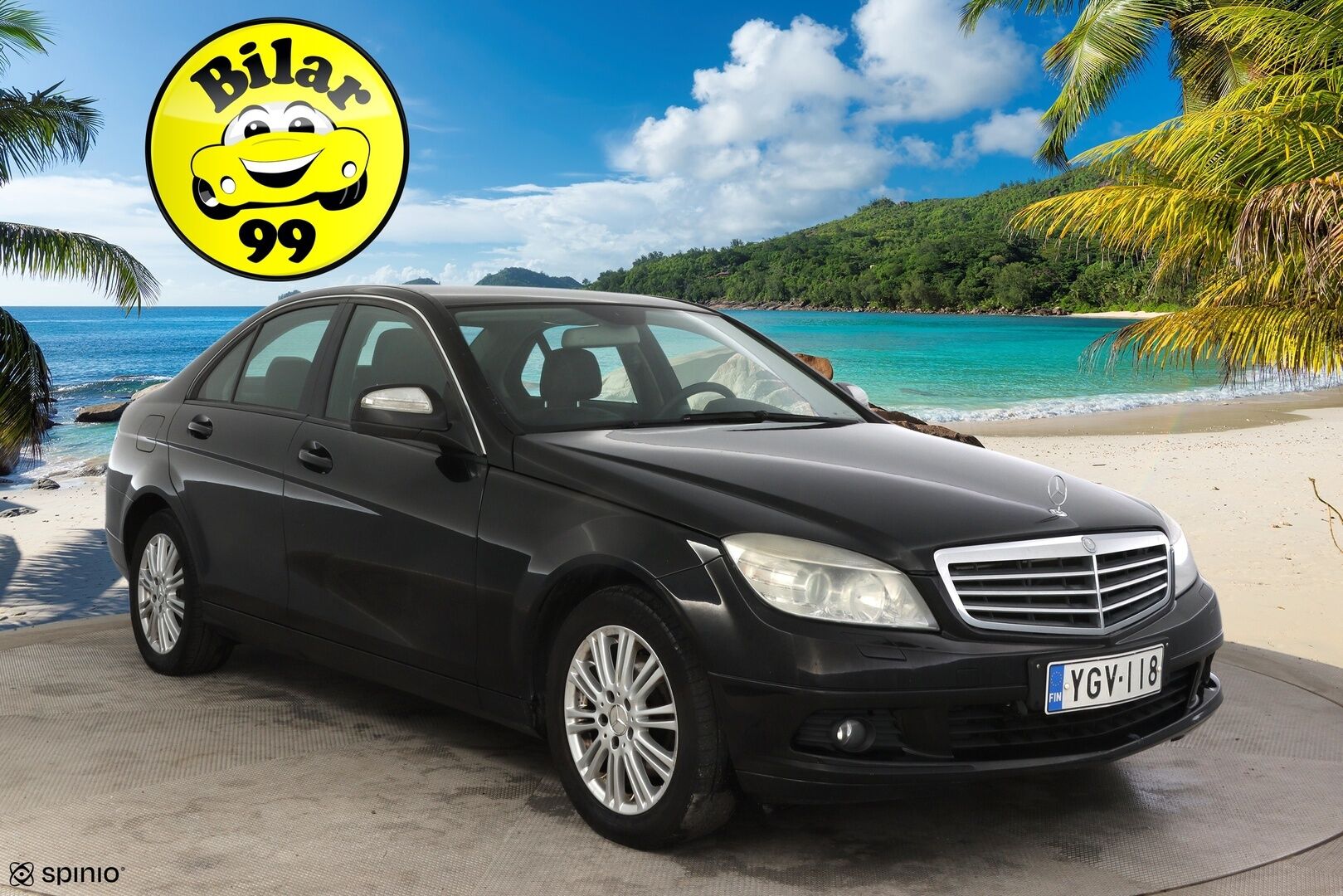 Mercedes-Benz C 2008 200 CDI A - *Myydään Huutokaupat.com*