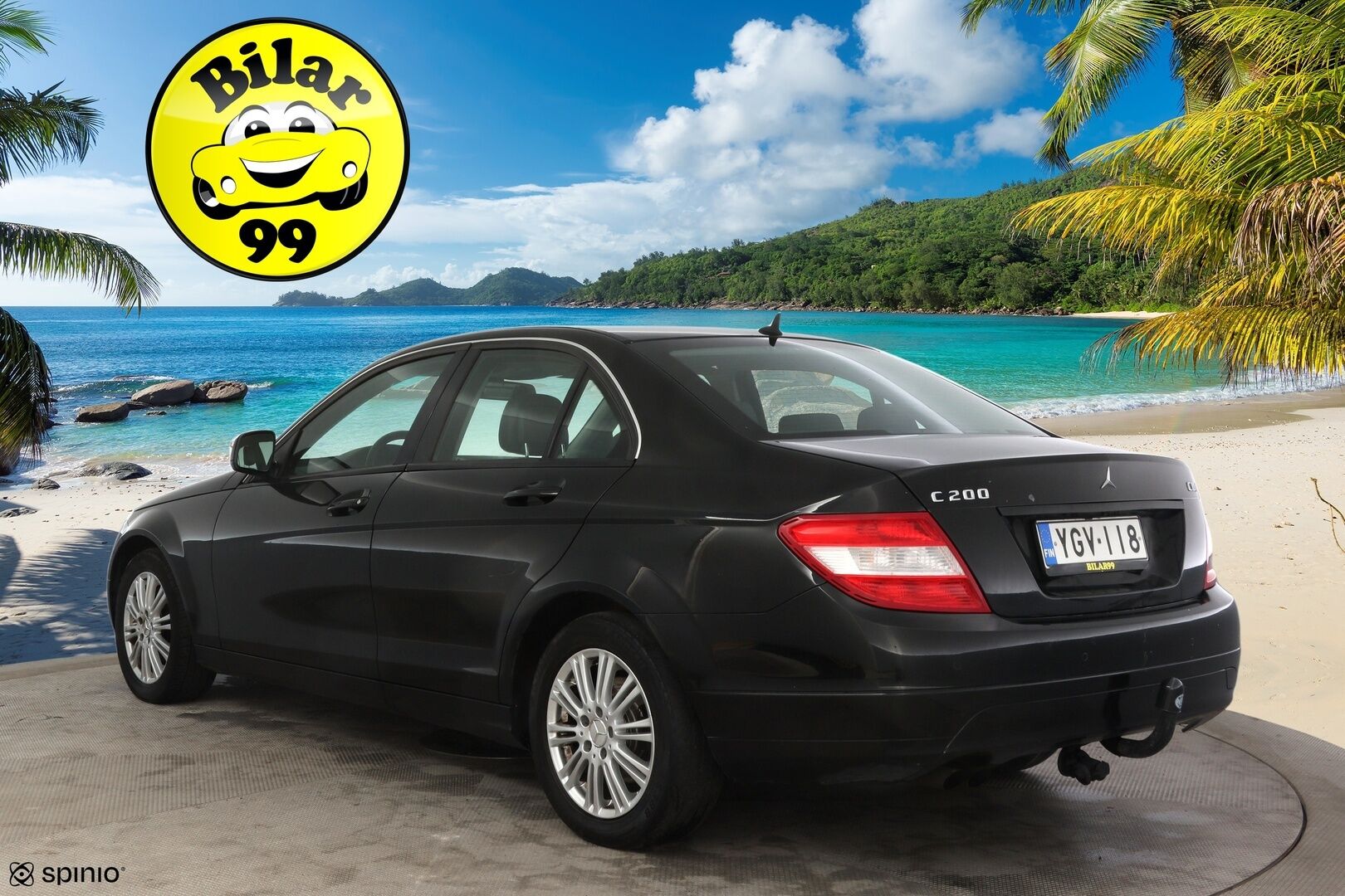 Mercedes-Benz C 2008 200 CDI A - *Myydään Huutokaupat.com*