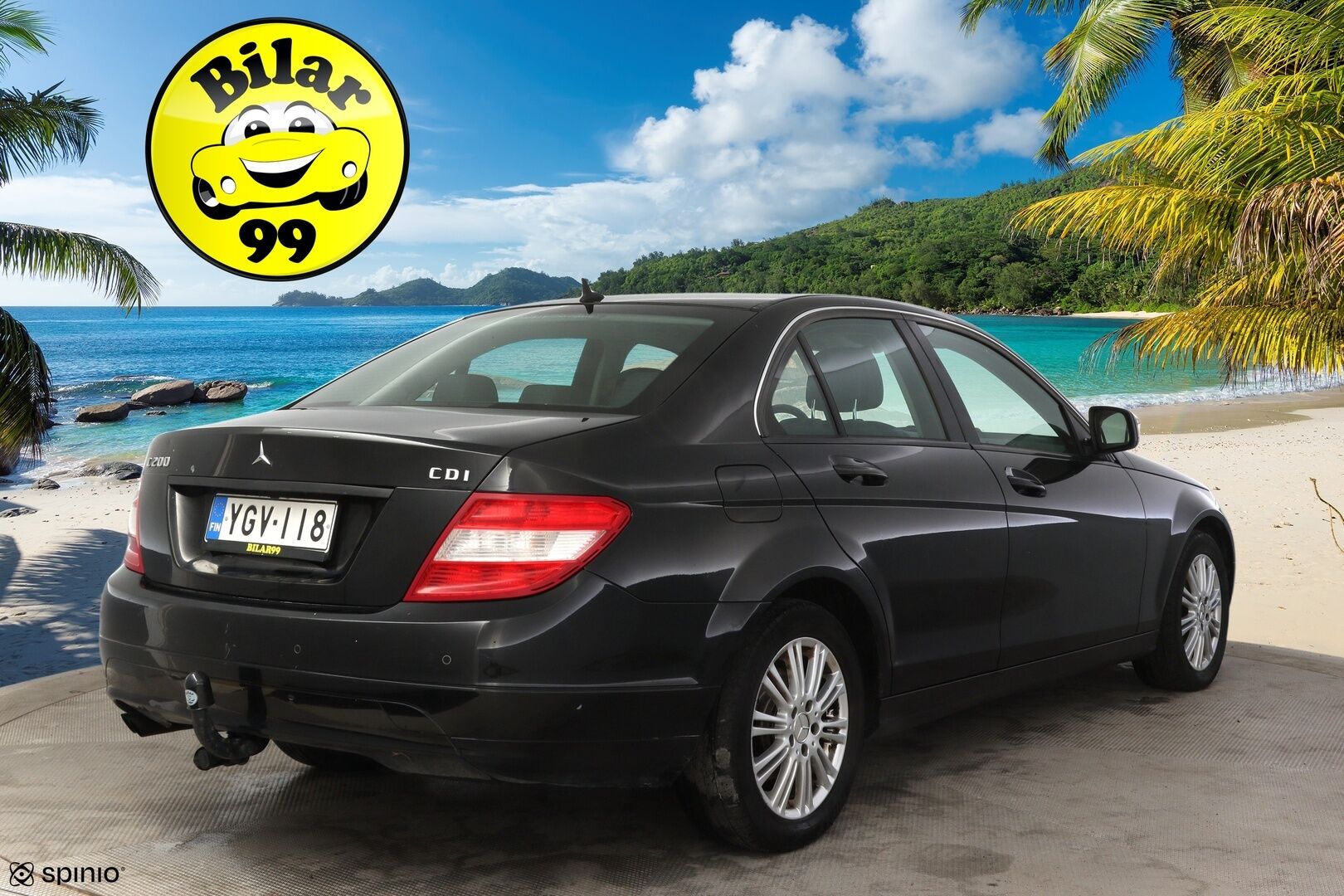 Mercedes-Benz C 2008 200 CDI A - *Myydään Huutokaupat.com*