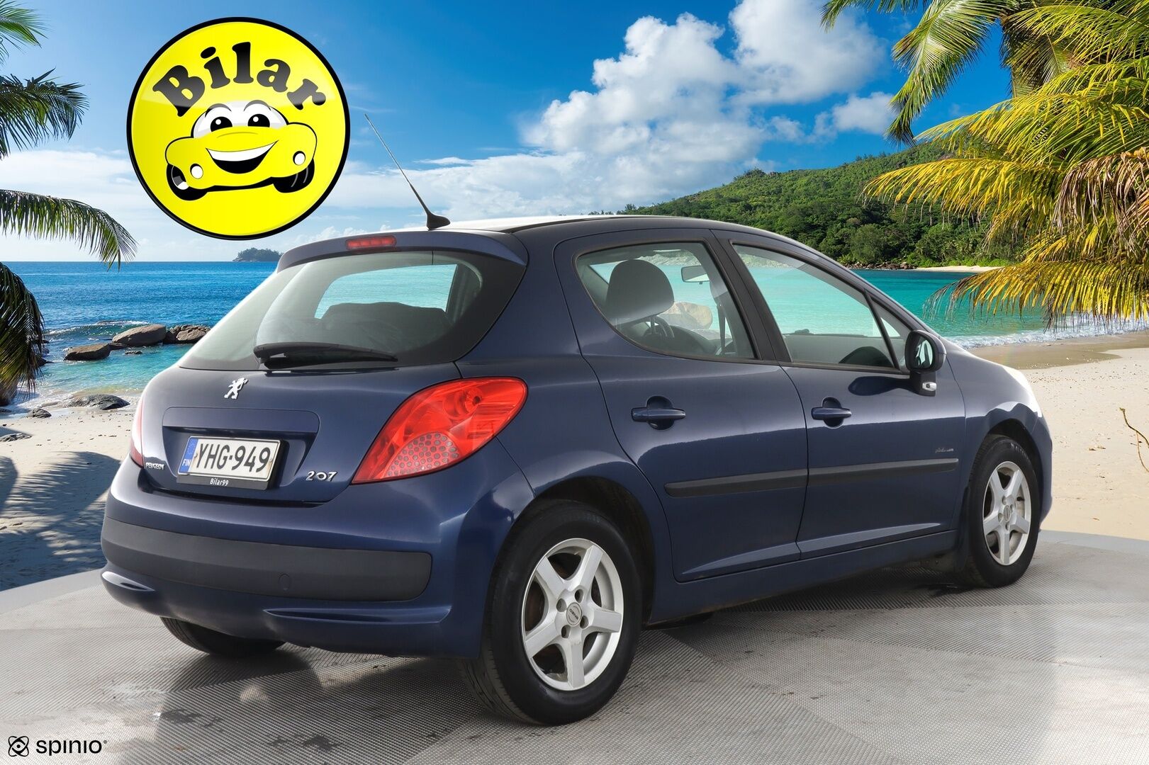 Peugeot 207 2008 Trendy HDi 90 5-ov. Platinum - *Myydään Huutokaupat.com:issa https://huutokaupat.com/kohde/6593645/peugeot-207-2008*