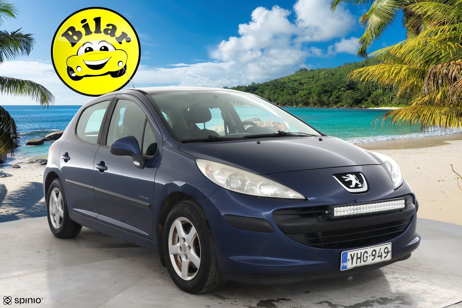 Peugeot 207 2008 Trendy HDi 90 5-ov. Platinum - *Myydään Huutokaupat.com:issa https://huutokaupat.com/kohde/6593645/peugeot-207-2008*