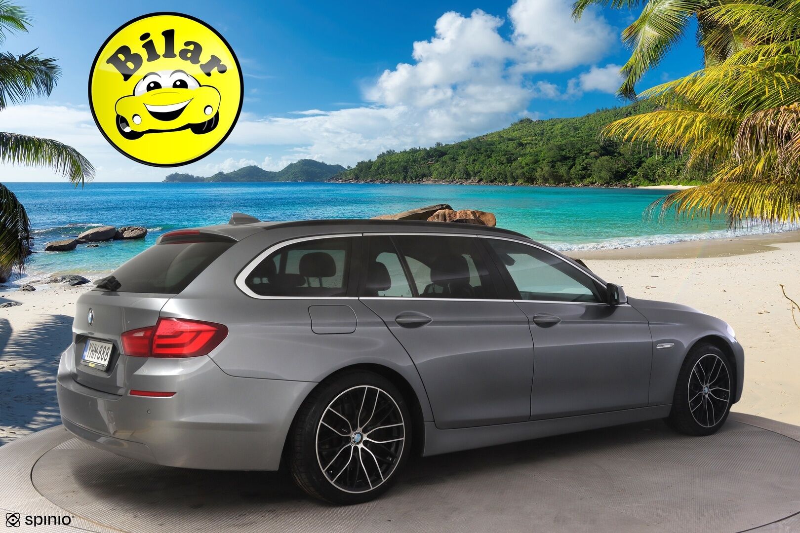 BMW 520 2011 A F11 Touring Business - | Vakkari | Tutkat edessä ja takana | Sporttipenkit | Vetokoukku | 2x renkaat |