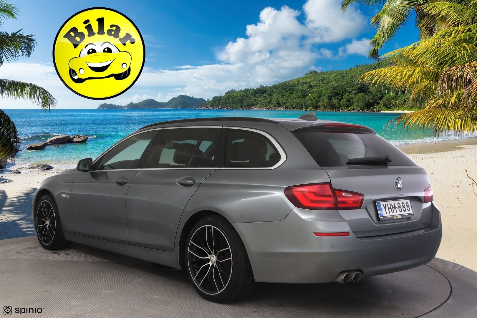BMW 520 2011 A F11 Touring Business - | Vakkari | Tutkat edessä ja takana | Sporttipenkit | Vetokoukku | 2x renkaat |