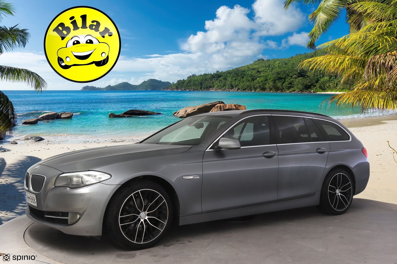 BMW 520 2011 A F11 Touring Business - | Vakkari | Tutkat edessä ja takana | Sporttipenkit | Vetokoukku | 2x renkaat |