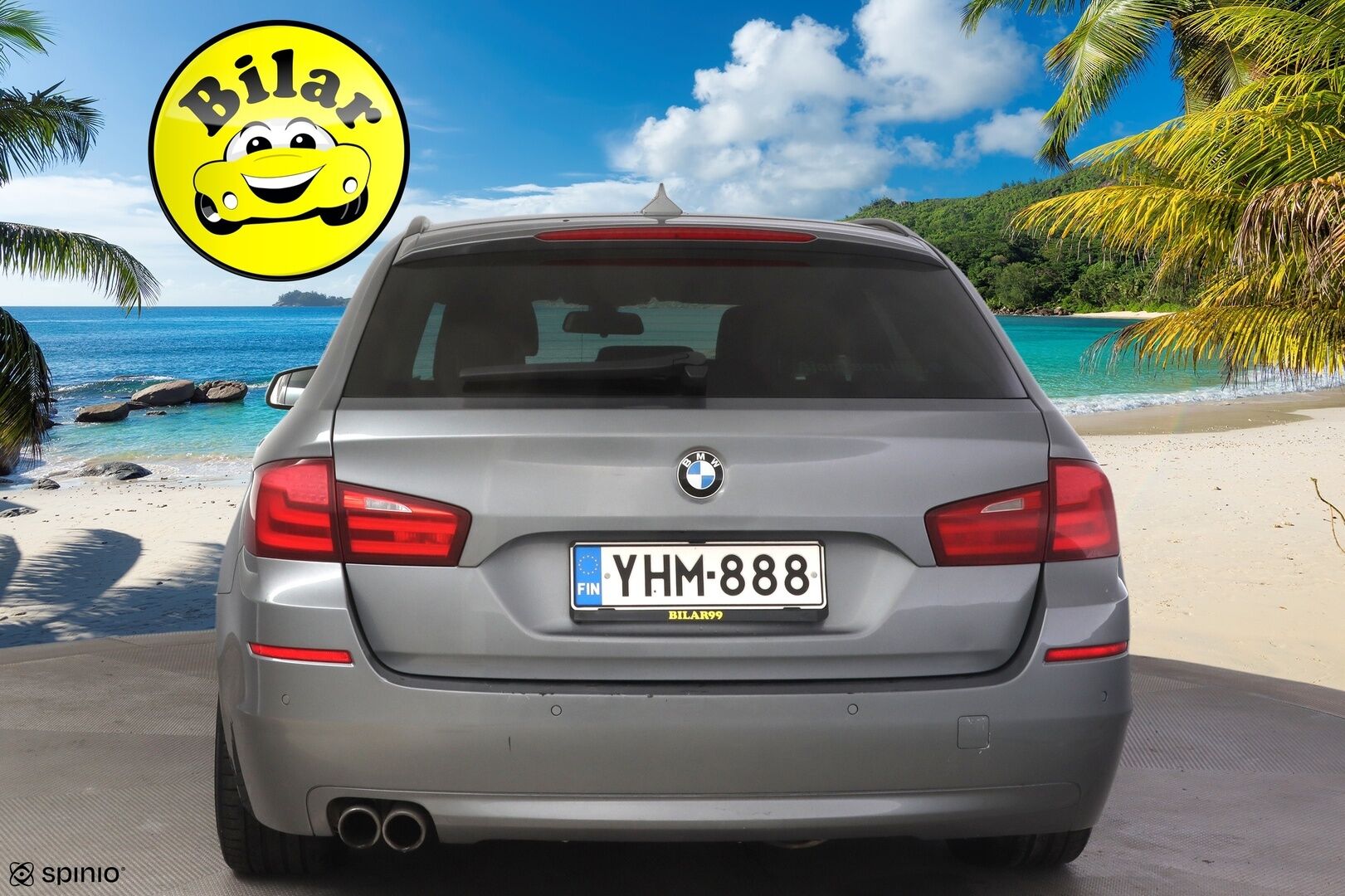 BMW 520 2011 A F11 Touring Business - | Vakkari | Tutkat edessä ja takana | Sporttipenkit | Vetokoukku | 2x renkaat |