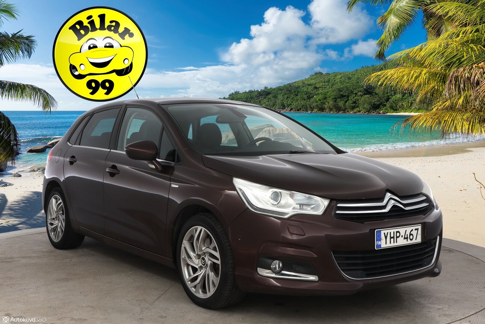 Citroen C4 2011 HDi 150 Exclusive - Suomiauto / Navi / BLIS / Lasikatto / Hieronta / Puolinahkasisusta / Lohko & Sisäpistoke / Huippuvarusteet / Jakopää tehty!