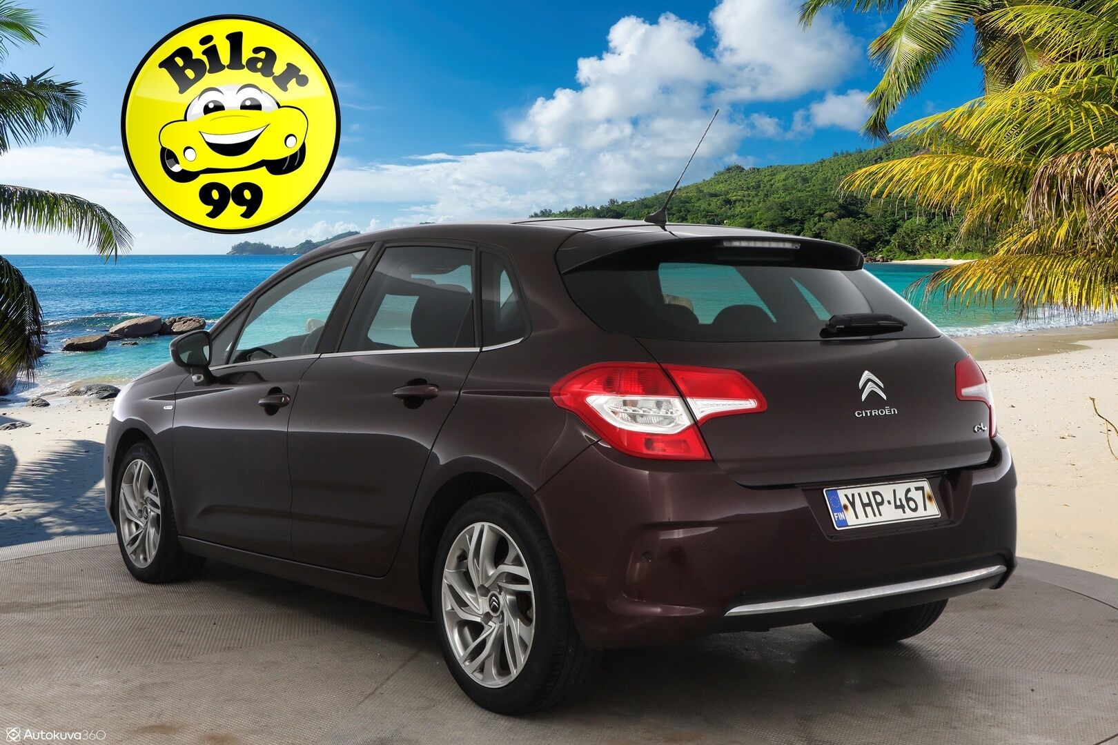 Citroen C4 2011 HDi 150 Exclusive - Suomiauto / Navi / BLIS / Lasikatto / Hieronta / Puolinahkasisusta / Lohko & Sisäpistoke / Huippuvarusteet / Jakopää tehty!