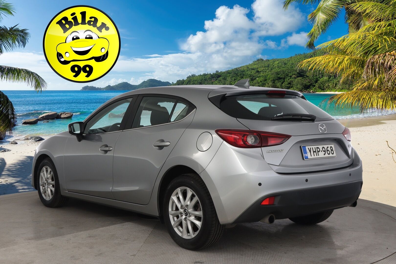 Mazda Mazda3 2014 5HB 2,0 (120) SKYACTIV-G Premium 6MT 5ov DG1 **Vakkari / P.tutka / Bluetooth / Lohkolämmitin / Autom.ilmastointi** - Suomi-auto / Apple&Android 