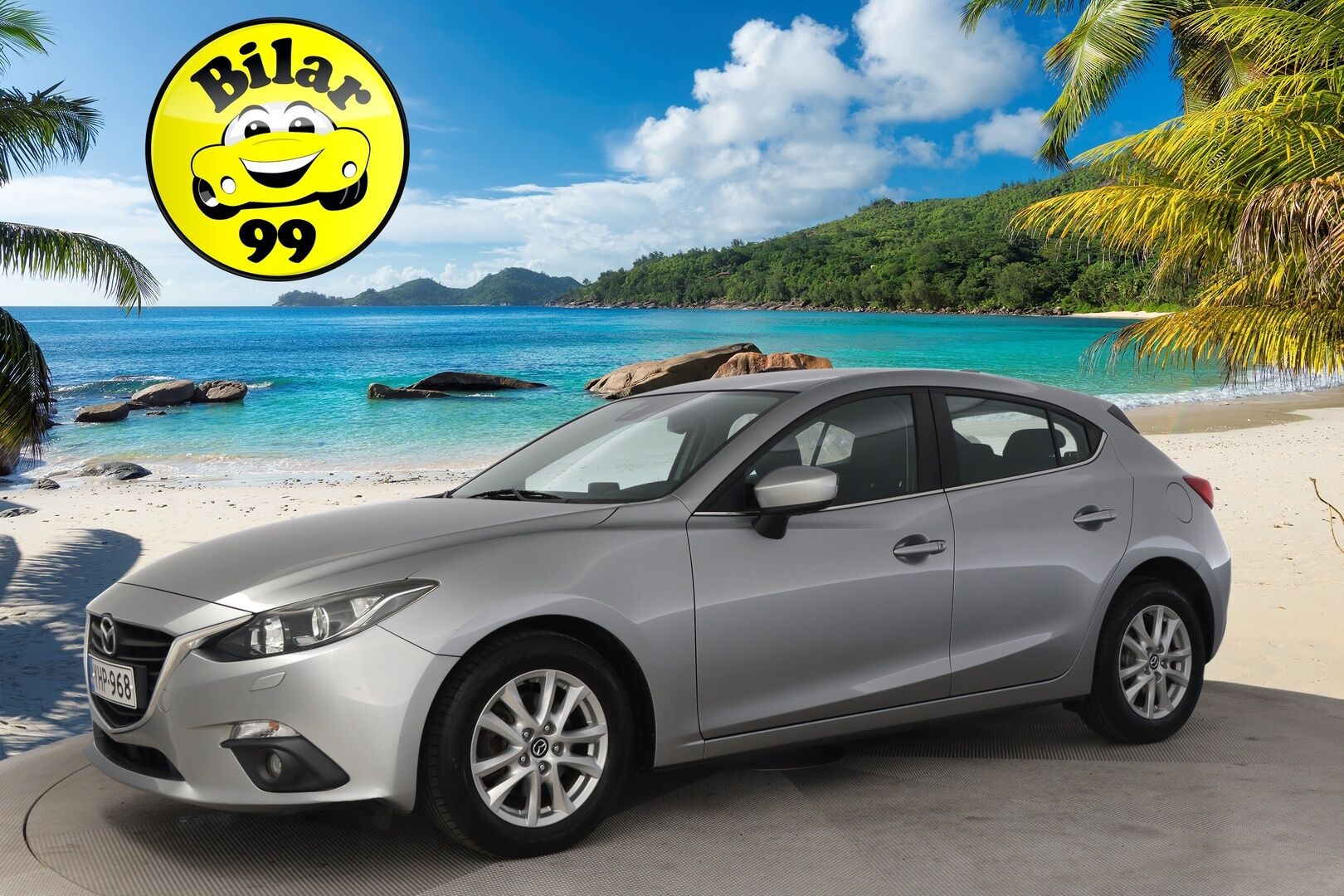 Mazda Mazda3 2014 5HB 2,0 (120) SKYACTIV-G Premium 6MT 5ov DG1 **Vakkari / P.tutka / Bluetooth / Lohkolämmitin / Autom.ilmastointi** - Suomi-auto / Apple&Android 