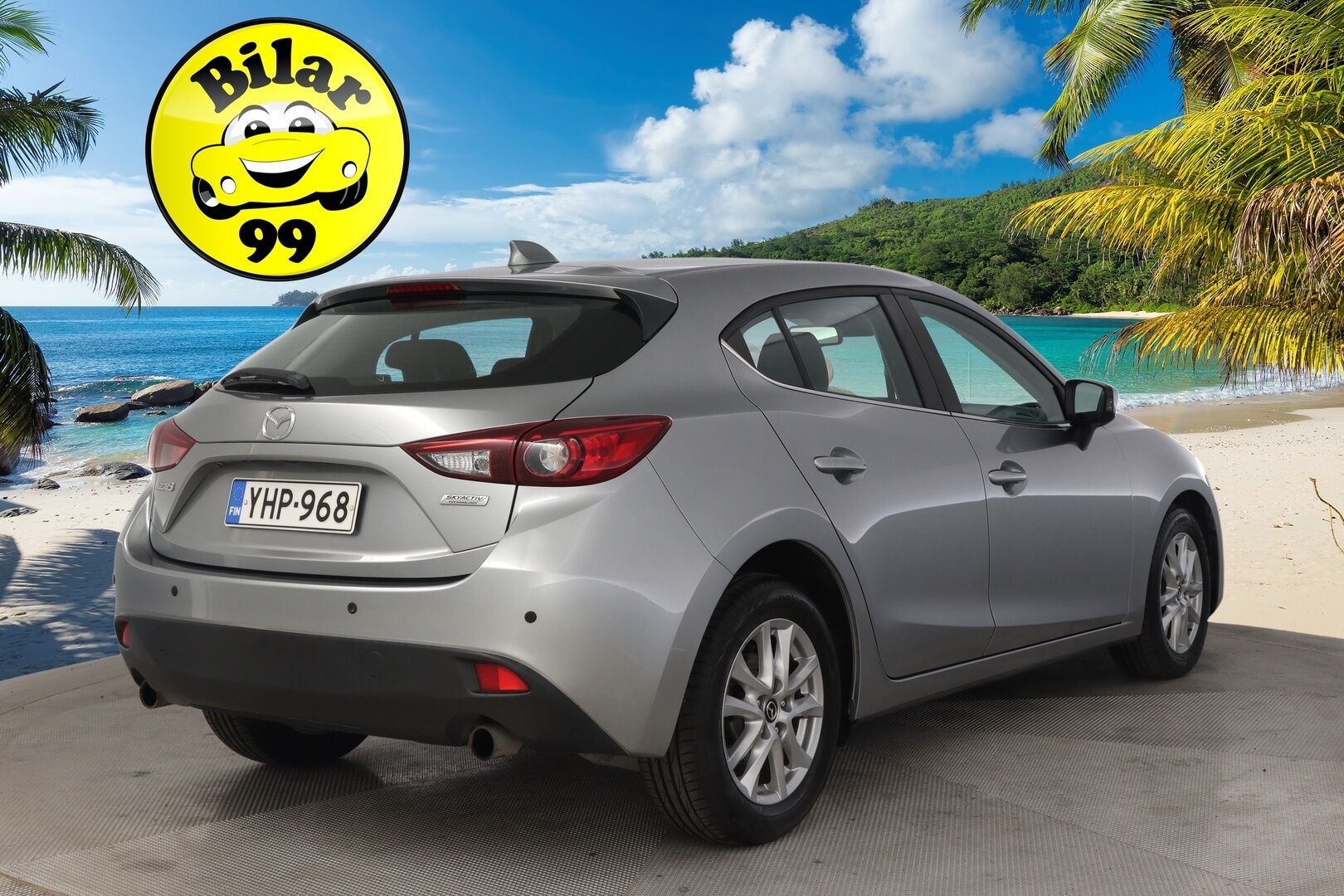 Mazda Mazda3 2014 5HB 2,0 (120) SKYACTIV-G Premium 6MT 5ov DG1 **Vakkari / P.tutka / Bluetooth / Lohkolämmitin / Autom.ilmastointi** - Suomi-auto / Apple&Android 