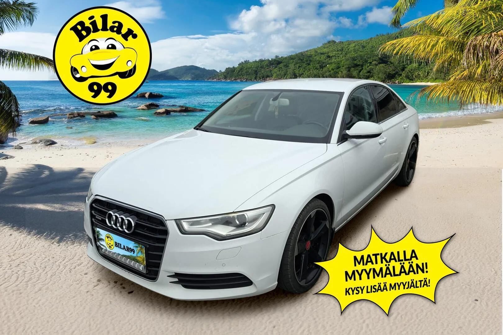 Audi A6 2012 Sedan 3,0 V6 TDI 180 kW quattro S tronic Start-Stop - YritysOutlet - Myydään vain yrityksille - Webasto / Vakkari / Tutkat / Nahkasisusta / Sportpenkit / Sähkökontti / Seuraava katsastus 12/2026!