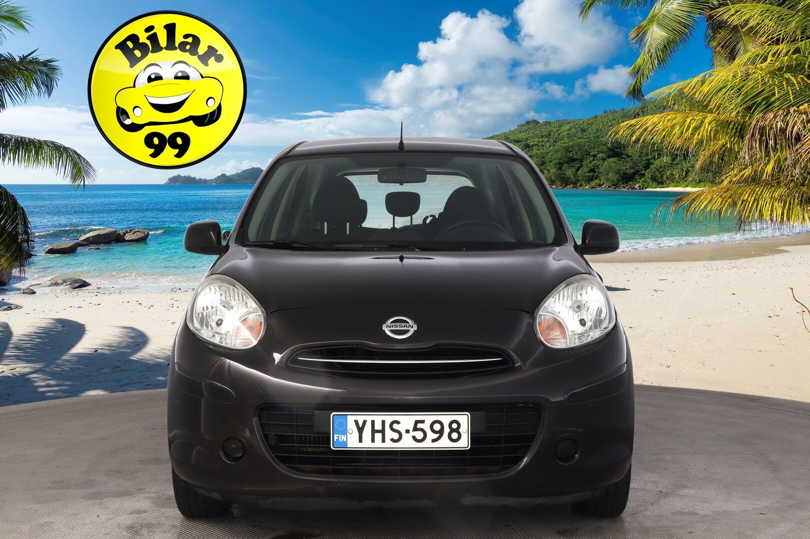 Nissan Micra 2011 5d Acenta 1,2 98hp DIG-S *Tehokkaammalla moottorilla / Paremmalla varustetasolla / Vakkari / Aut.ilmastointi / 2x renkaat - Juuri Huollettu / Juuri Leimattu / Erikoisväri