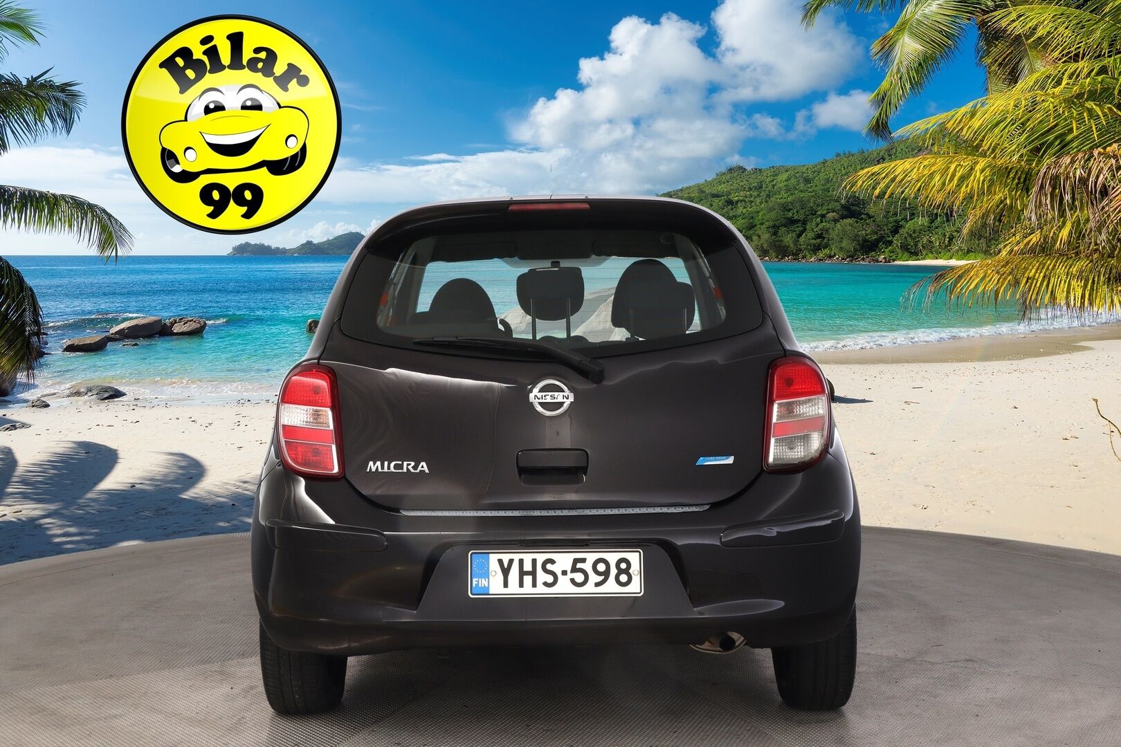 Nissan Micra 2011 5d Acenta 1,2 98hp DIG-S *Tehokkaammalla moottorilla / Paremmalla varustetasolla / Vakkari / Aut.ilmastointi / 2x renkaat - Juuri Huollettu / Juuri Leimattu / Erikoisväri