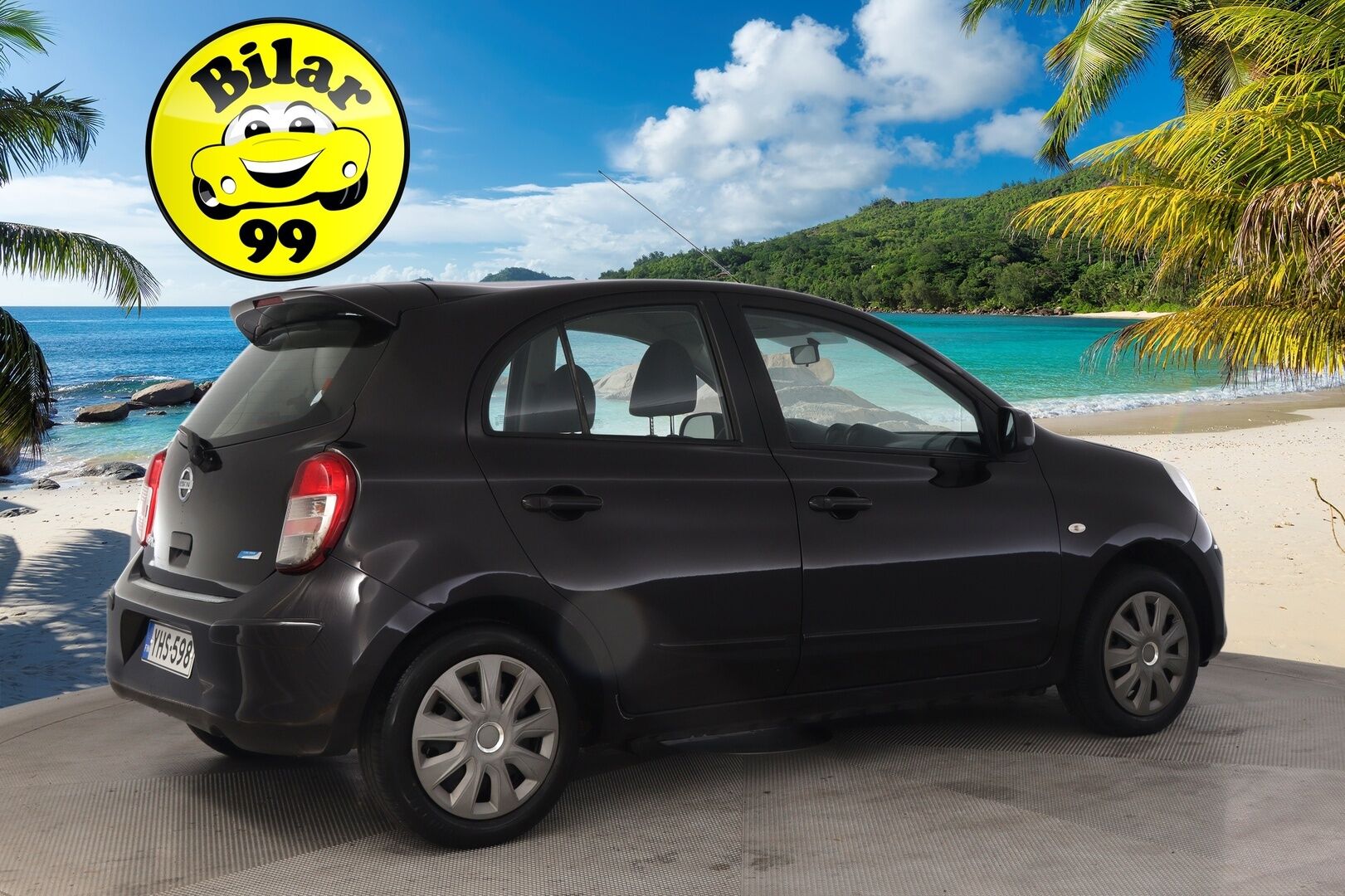Nissan Micra 2011 5d Acenta 1,2 98hp DIG-S *Tehokkaammalla moottorilla / Paremmalla varustetasolla / Vakkari / Aut.ilmastointi / 2x renkaat - Juuri Huollettu / Juuri Leimattu / Erikoisväri