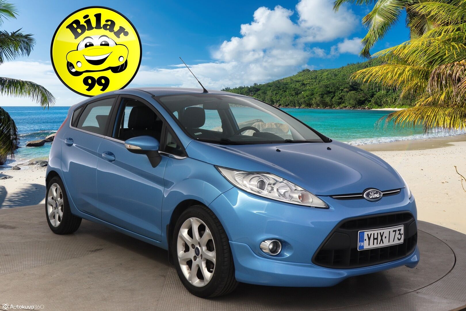 Ford Fiesta 2012 1,6 120 hv Titanium S M5 5-ovinen *Bluetooth / Lohkolämmitin sisäpistokkeella / Suomi-auto / Metalliväri* - Isommalla 1.6 litraisella luotettavalla moottorilla! Katsastettu 02/25 Huomautuksitta!