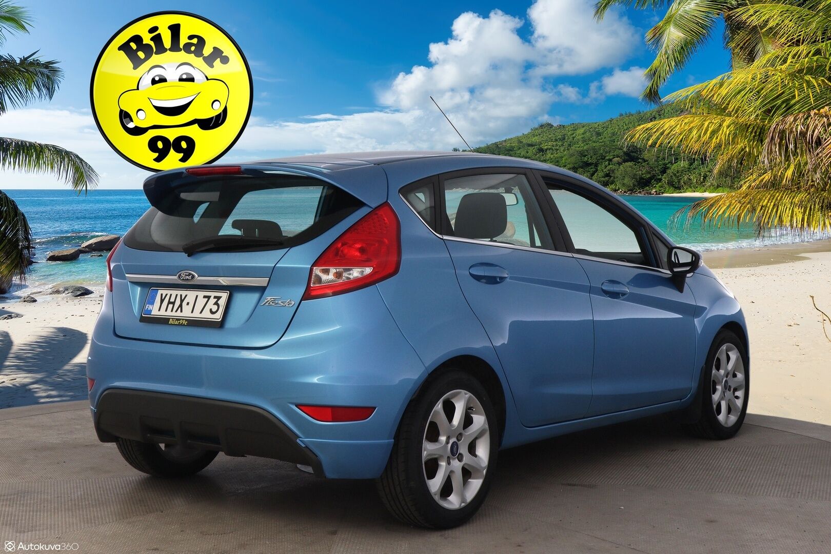 Ford Fiesta 2012 1,6 120 hv Titanium S M5 5-ovinen *Bluetooth / Lohkolämmitin sisäpistokkeella / Suomi-auto / Metalliväri* - Isommalla 1.6 litraisella luotettavalla moottorilla! Katsastettu 02/25 Huomautuksitta!