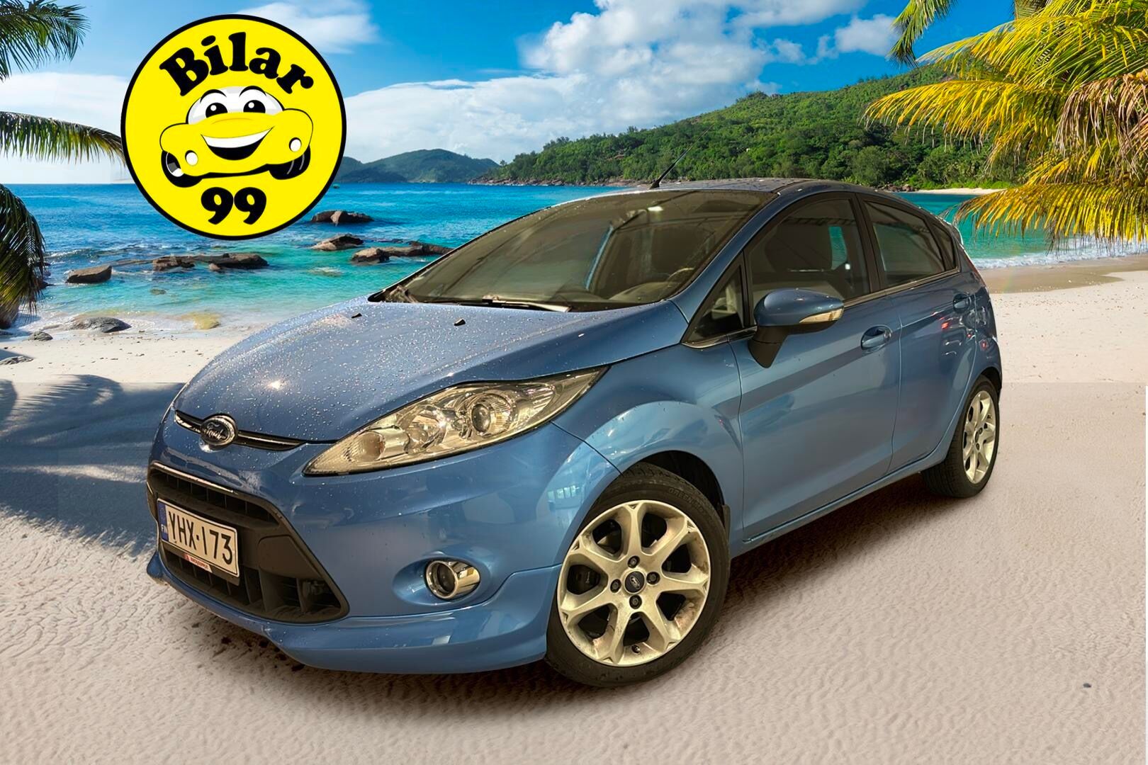 Ford Fiesta 2012 1,6 120 hv Titanium S M5 5-ovinen *Bluetooth / Lohkolämmitin sisäpistokkeella / Suomi-auto / Metalliväri* - Isommalla 1.6 litraisella luotettavalla moottorilla! Katsastettu 02/25 Huomautuksitta!
