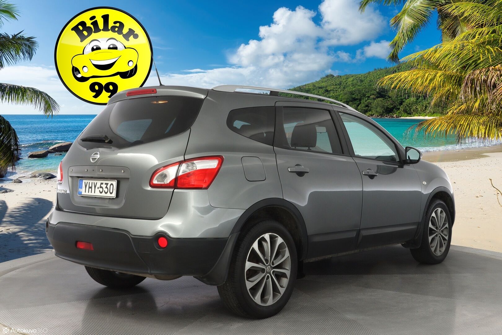 Nissan Qashqai+2 2012 2.0L Tekna 4WD CVT Premium Pack 7P * Suomi-auto / 2x Renkaat / Fiksu huoltohistoria! - Nahkasisusta / Panorama / Bose / Peruutuskamera / Lohkolämmitin / Vakionopeudensäädin