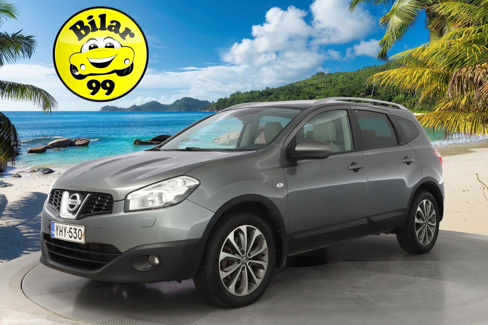 Nissan Qashqai+2 2012 2.0L Tekna 4WD CVT Premium Pack 7P * Suomi-auto / 2x Renkaat / Fiksu huoltohistoria! - Nahkasisusta / Panorama / Bose / Peruutuskamera / Lohkolämmitin / Vakionopeudensäädin