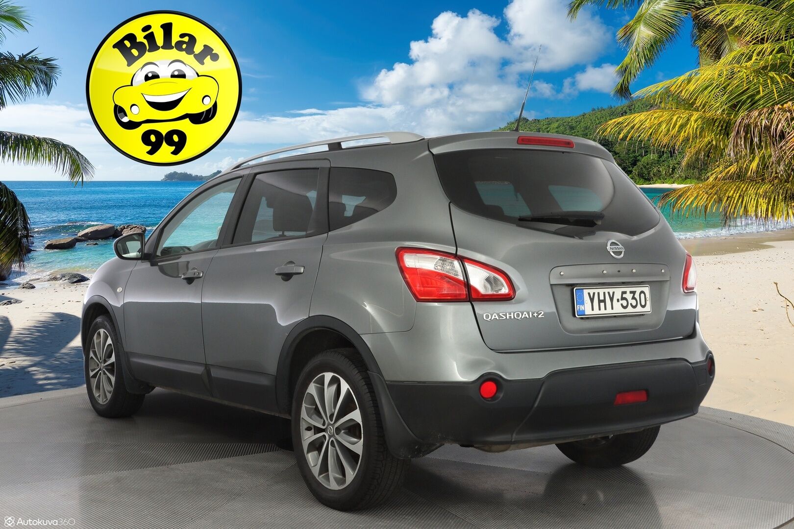 Nissan Qashqai+2 2012 2.0L Tekna 4WD CVT Premium Pack 7P * Suomi-auto / 2x Renkaat / Fiksu huoltohistoria! - Nahkasisusta / Panorama / Bose / Peruutuskamera / Lohkolämmitin / Vakionopeudensäädin