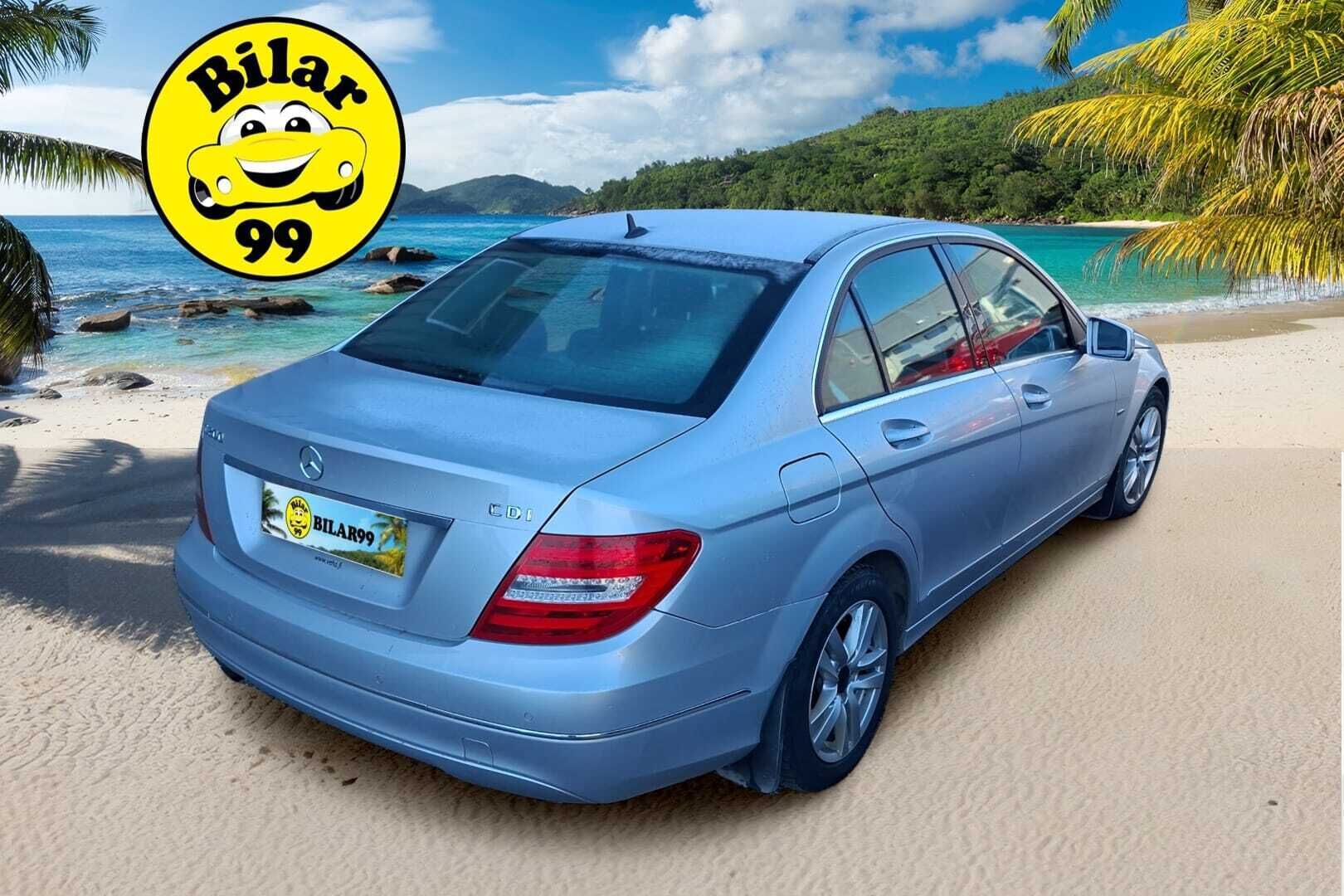 Mercedes-Benz C 2012 200 CDI BE A Premium Business / Puolinahat / 1-om suomiauto / Ei ad-blueta / Todella hieno - Huippuhieno 1-omisteinen Suomi auto / Täydellinen huoltohistoria / Hyvin pidetty!