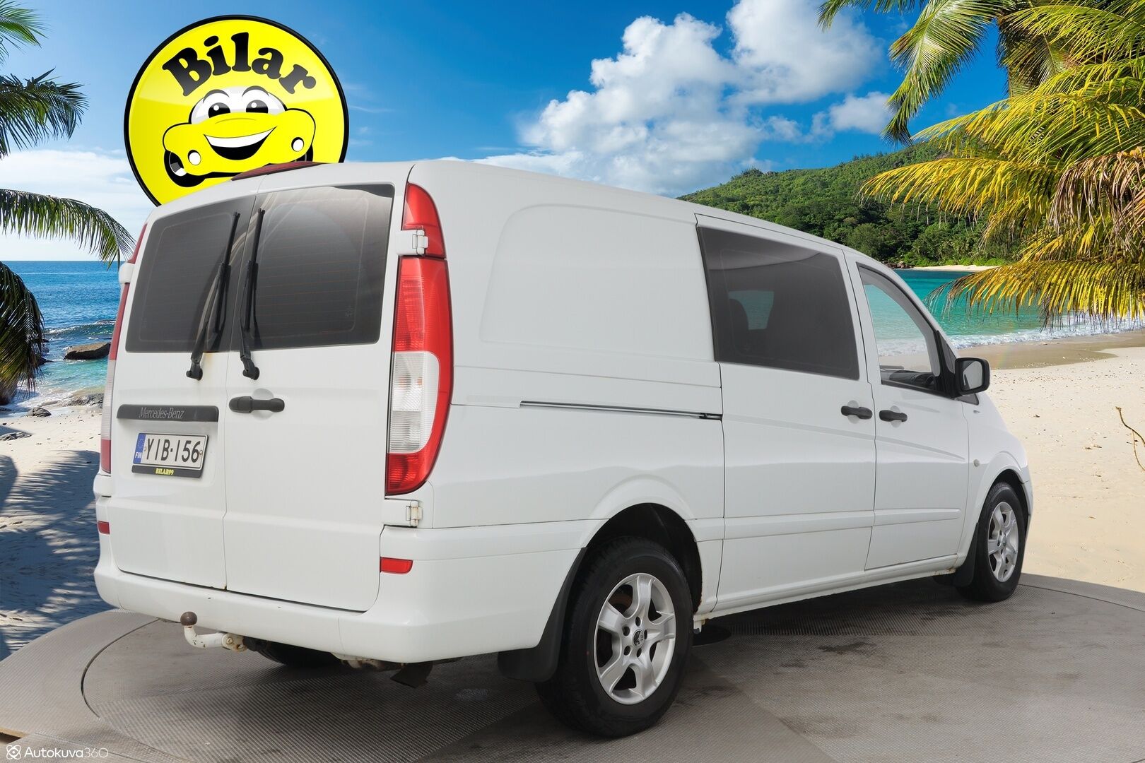 Mercedes-Benz Vito 2012 113CDI -3,05/32K keskipitkä A2** Koukku / Pariovet / Siisti **