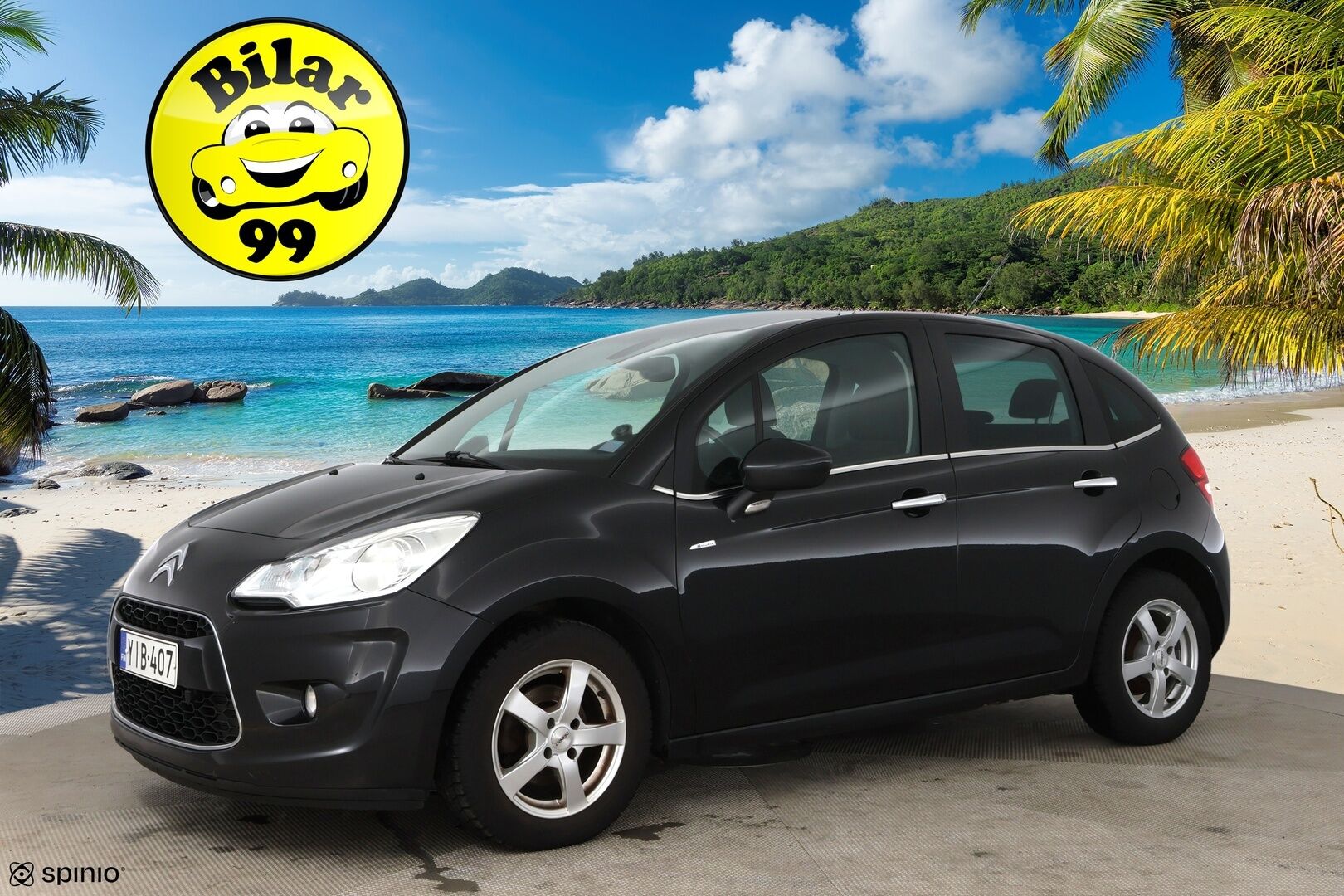 Citroen C3 2012 VTi 95 Exclusive / YritysOutlet - Myydään Vain Yrityksille Suomi-Auto / Vakkari / Panorama / Lohkolämmitin / P-tutka / Autom-Ilmastointi - Fiksu valinta ! Runsaasti varusteltu !