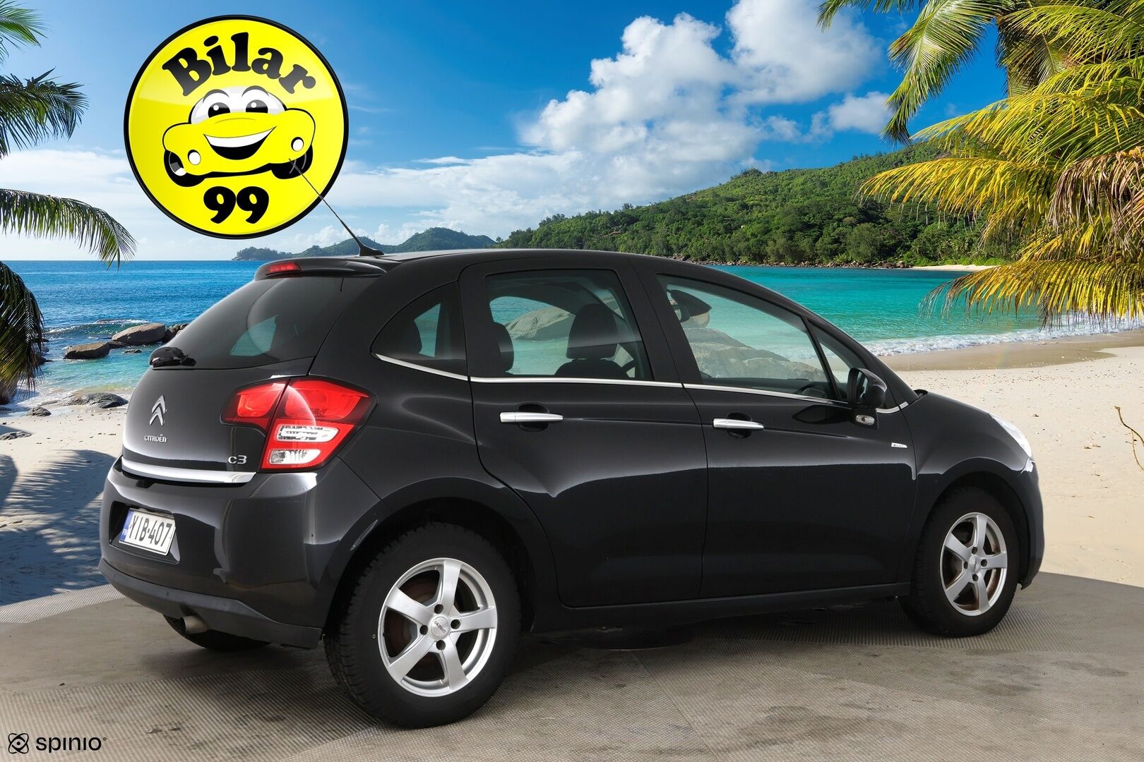 Citroen C3 2012 VTi 95 Exclusive / YritysOutlet - Myydään Vain Yrityksille Suomi-Auto / Vakkari / Panorama / Lohkolämmitin / P-tutka / Autom-Ilmastointi - Fiksu valinta ! Runsaasti varusteltu !