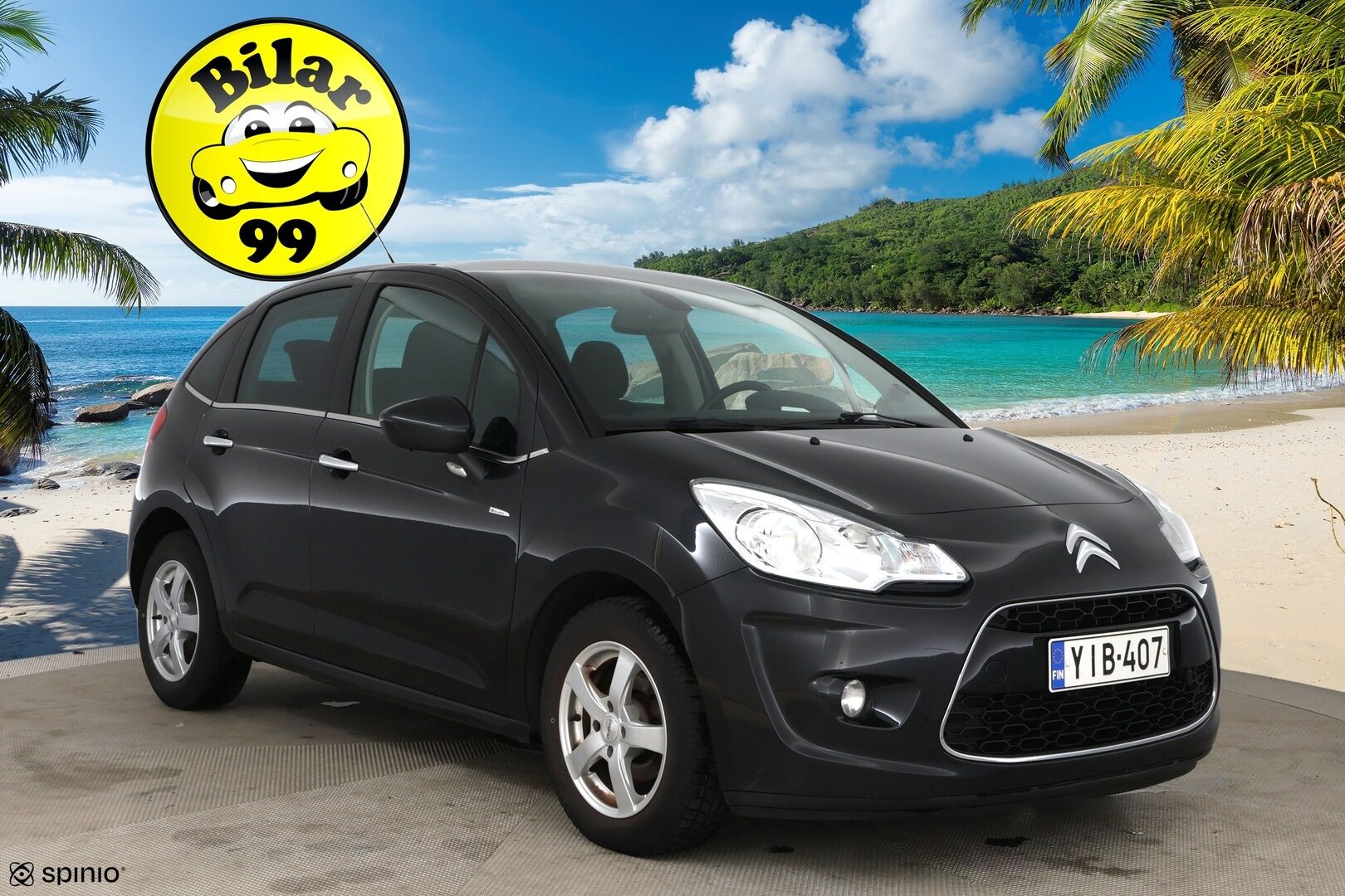 Citroen C3 2012 VTi 95 Exclusive / YritysOutlet - Myydään Vain Yrityksille Suomi-Auto / Vakkari / Panorama / Lohkolämmitin / P-tutka / Autom-Ilmastointi - Fiksu valinta ! Runsaasti varusteltu !