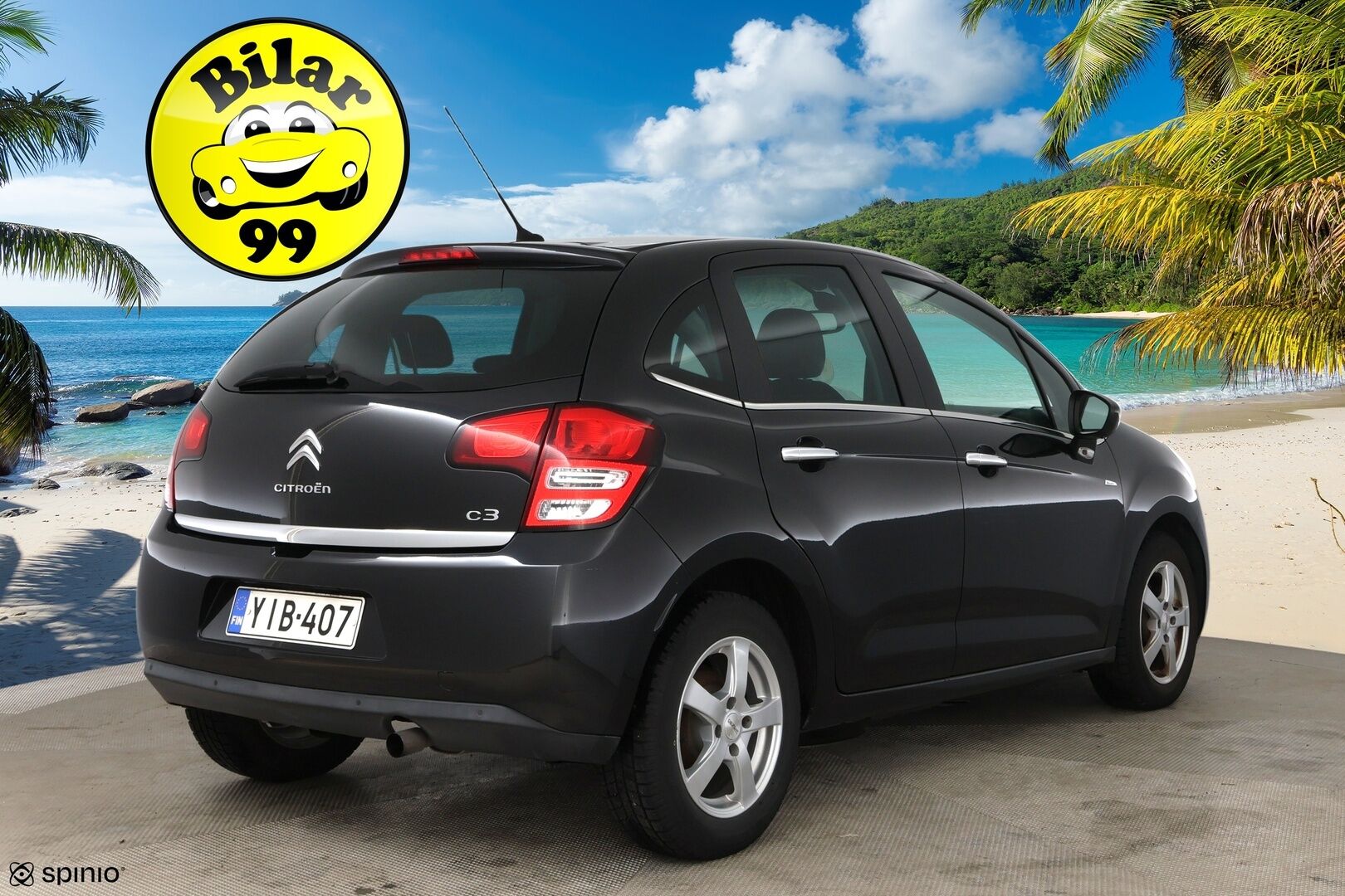 Citroen C3 2012 VTi 95 Exclusive / YritysOutlet - Myydään Vain Yrityksille Suomi-Auto / Vakkari / Panorama / Lohkolämmitin / P-tutka / Autom-Ilmastointi - Fiksu valinta ! Runsaasti varusteltu !